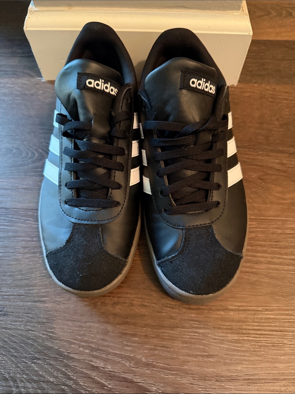 adidas Black & White Adidas Low-Top Sneakers